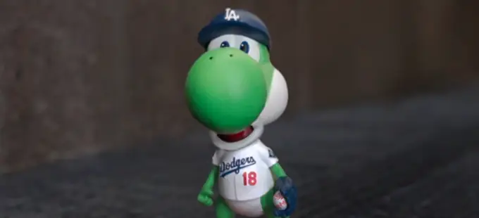 Yoshi Dodgers Bobblehead, un regalo del equipo para sus fans