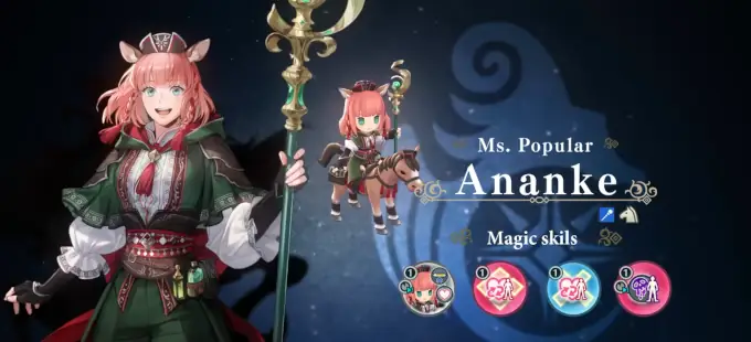 Fire Emblem Shadows recibe a Ananke: Ms Popular