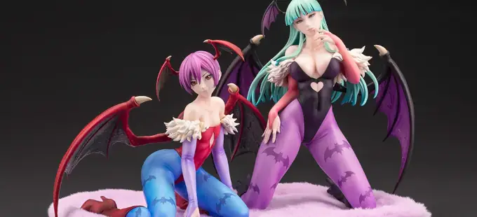 Darkstalkers: Morrigan Aensland y Lilith como un par de sensuales figuras