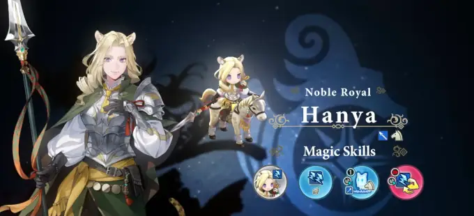 Fire Emblem Shadows recibe a Hanya: Noble Royal