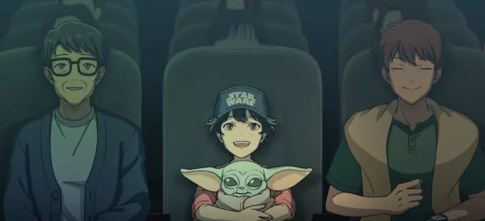 Okaeri, Star Wars, tres generaciones celebrando a la saga con anime