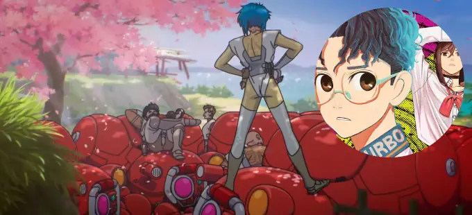 Ghost in the Shell: Creador de Dandadan dibuja Motoko y Fuchikoma por su nuevo anime