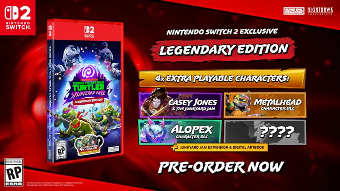 TMNT: Splintered Fate para Nintendo Switch 2 tendrá edición física