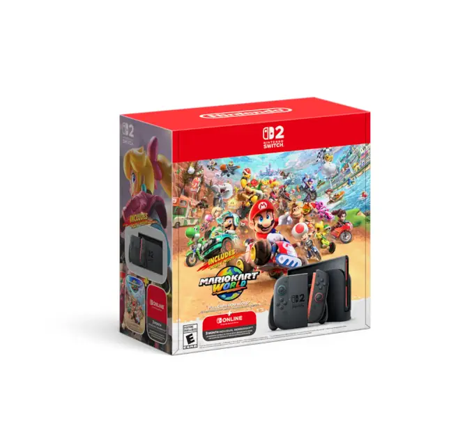 Nintendo Switch 2 tendrá paquetes con Mario Kart  World y NS Sports Resort