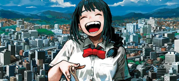 Warawanaideyo Shijima-san: Horikoshi dibuja a la Shijima de su nuevo manga