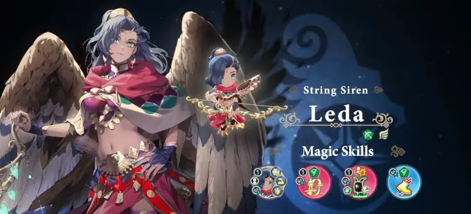 Fire Emblem Shadows recibe a Leda: String Siren