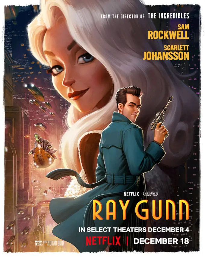 Ray Gunn tiene tráiler y fecha de estreno… ¡en cine y Netflix!