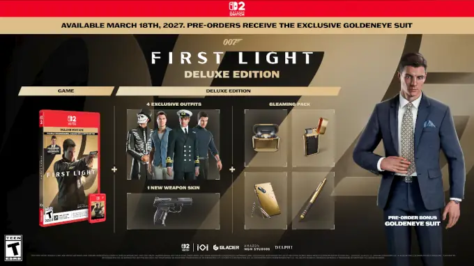 James Bond: 007 First Light para Nintendo Switch 2 tiene fecha de lanzamiento