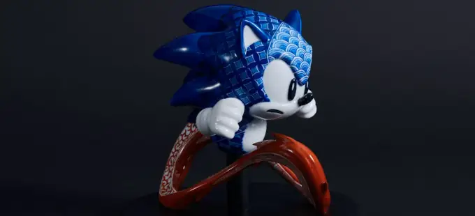 Sonic the Hedgehog, ¿como figura de porcelana? ¡Hasta tu abuelita la querrá tener!